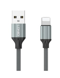 LDNIO καλώδιο Lightning σε USB LS441, 12W, 1m, γκρι