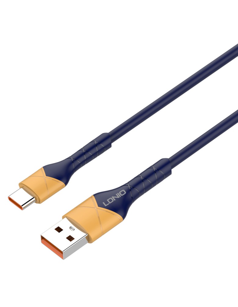 LDNIO καλώδιο USB-C σε USB LS801, 30W, 1m, μπλε