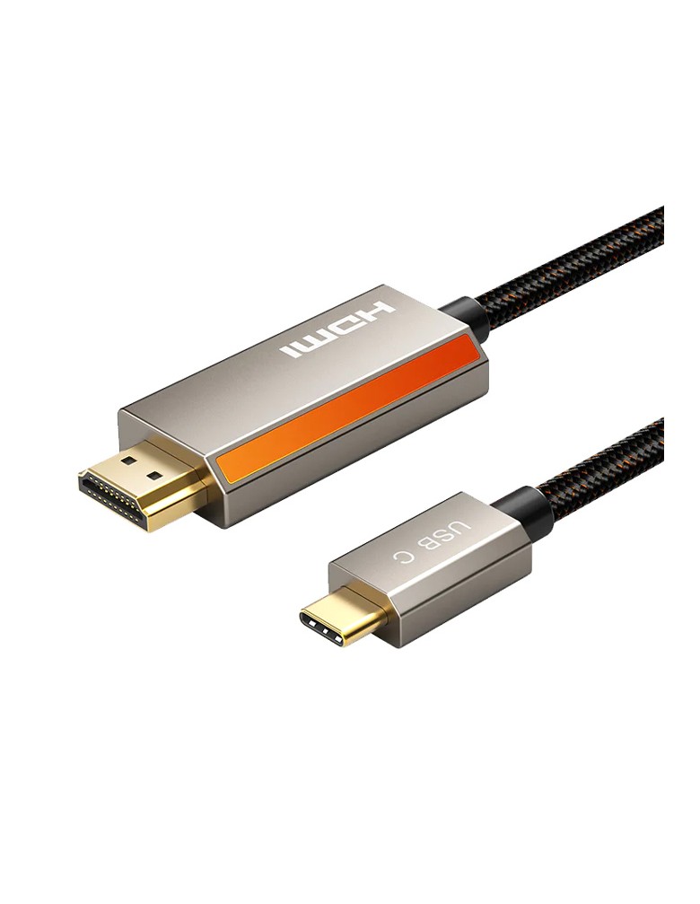 CABLETIME καλώδιο USB-C σε HDMI CT-CMHD8K, 8K/60Hz, 3m, μαύρο