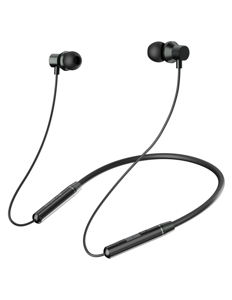 CELEBRAT earphones A29 με μαγνήτη, Bluetooth 5.3, Φ10mm, μαύρα