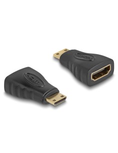 DELOCK αντάπτορας mini HDMI σε HDMI 65244, gold plated,...