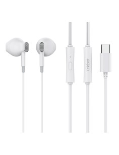 CELEBRAT earphones με μικρόφωνο D12, USB-C σύνδεση,...