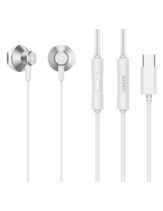 CELEBRAT earphones με μικρόφωνο D14, USB-C σύνδεση,...