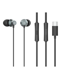 CELEBRAT earphones με μικρόφωνο D15, USB-C σύνδεση,...