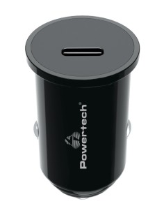 POWERTECH φορτιστής αυτοκινήτου PT-1146, USB-C, 20W PD,...