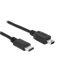 POWERTECH καλώδιο USB-C σε USB Mini CAB-UC079, 1.5m, μαύρο