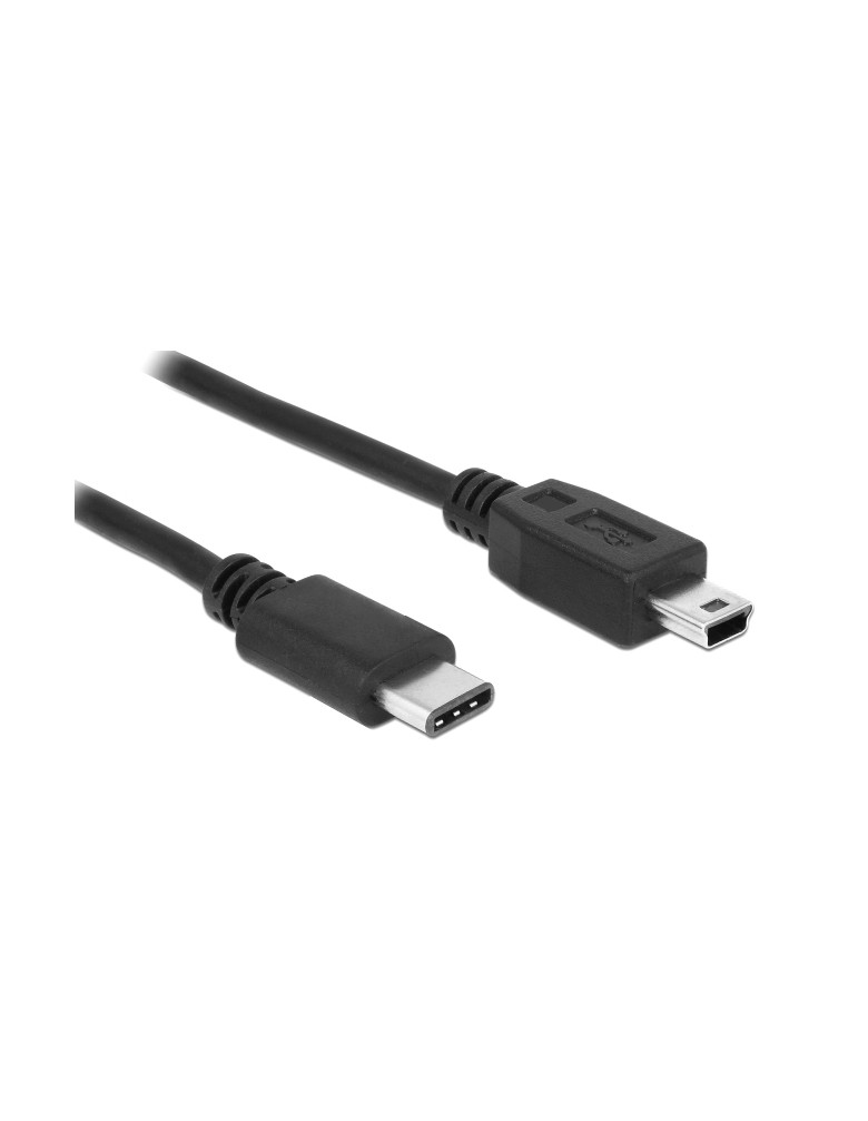 POWERTECH καλώδιο USB-C σε USB Mini CAB-UC079, 1.5m, μαύρο