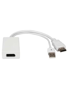 POWERTECH αντάπτορας HDMI σε DisplayPort CAB-H162, USB,...