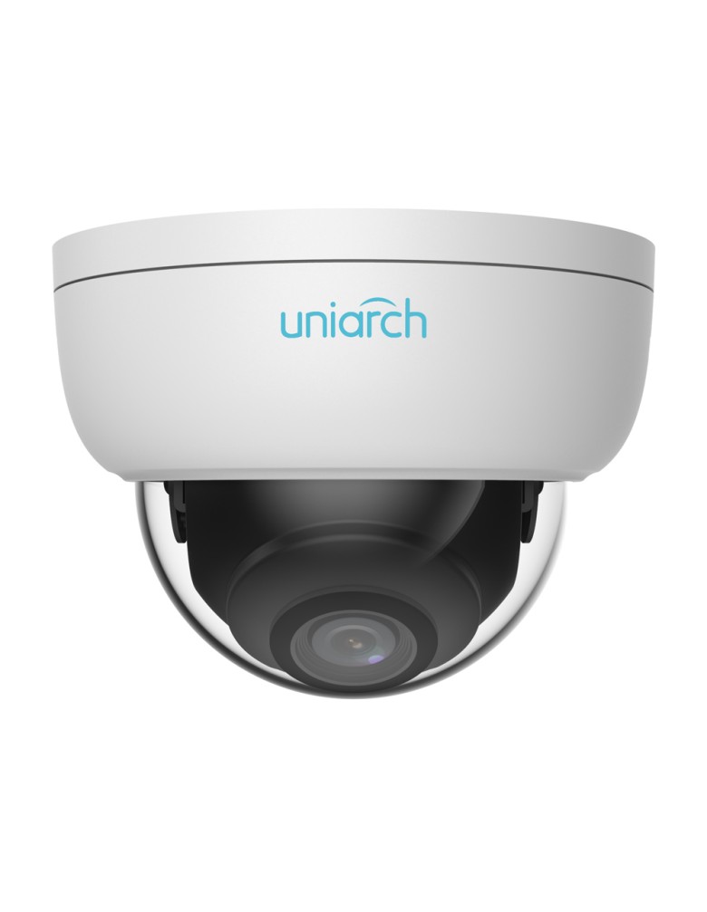 UNIARCH IP κάμερα IPC-D122-PF28, 2.8mm, 2MP, IP67/IK10, PoE, IR έως 30m