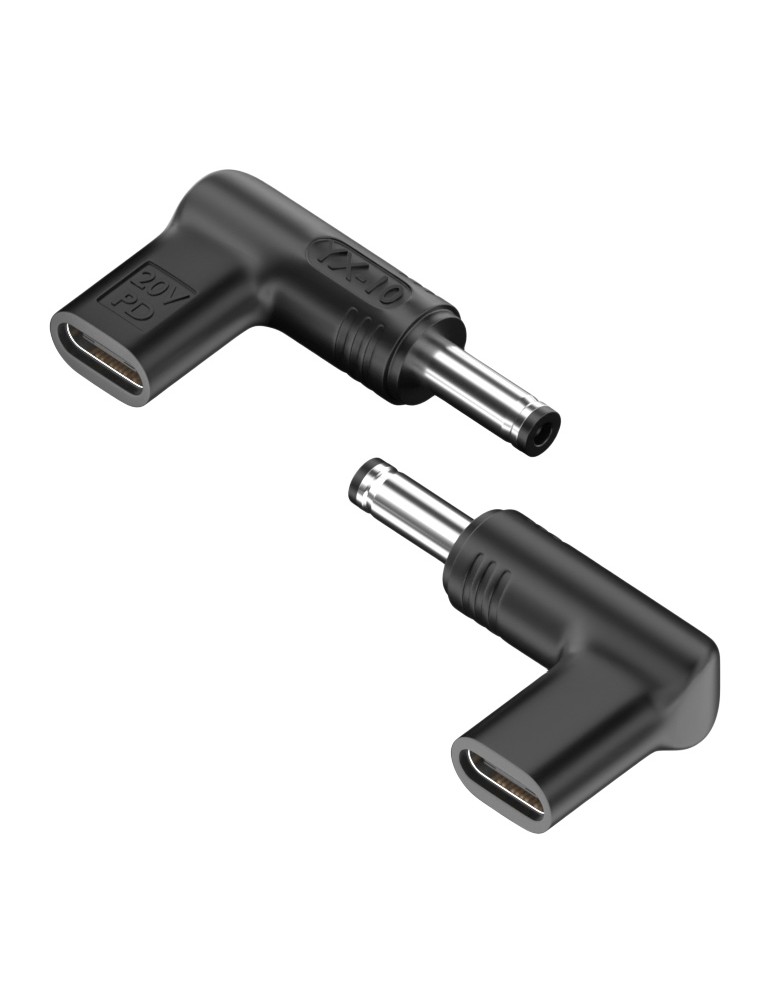 POWERTECH αντάπτορας τροφοδοσίας YX-10, USB-C σε Dell 4.5x3mm, μαύρος