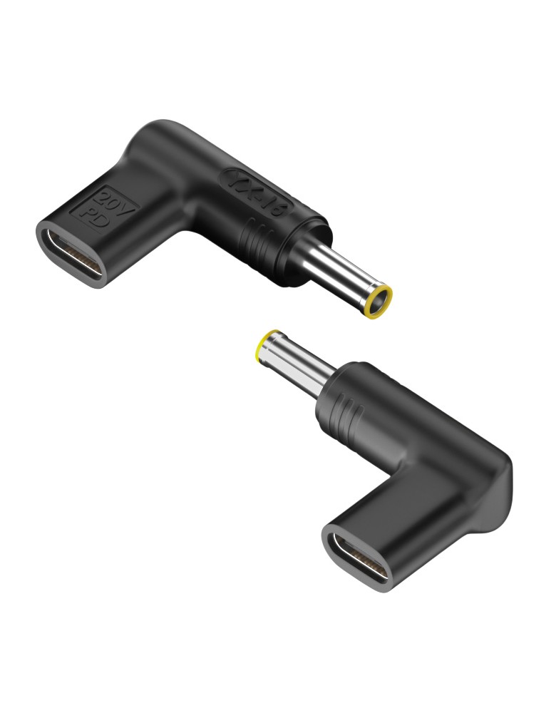 POWERTECH αντάπτορας τροφοδοσίας YX-16, USB-C σε Samsung 5.5x3mm, μαύρος