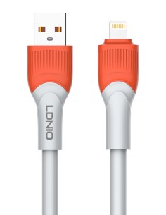 LDNIO καλώδιο Lightning σε USB LS601, 30W, 1m, γκρι