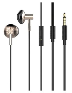 LDNIO earphones με μικρόφωνο HP09, 3.5mm σύνδεση, Φ13mm,...