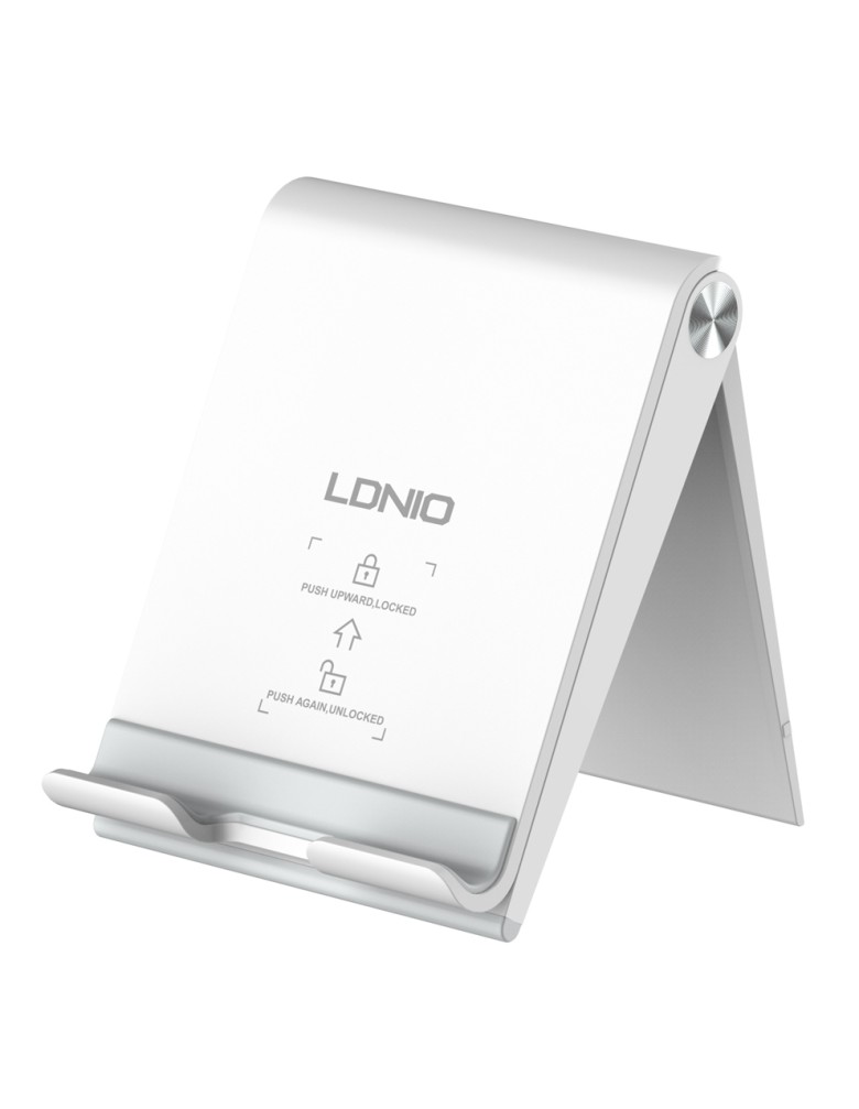 LDNIO βάση smartphone MG07, foldable, 4.7-7.2", λευκή