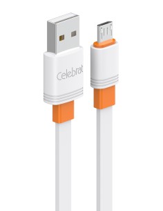 CELEBRAT καλώδιο micro USB σε USB CB-33M, flat, 10.5W,...