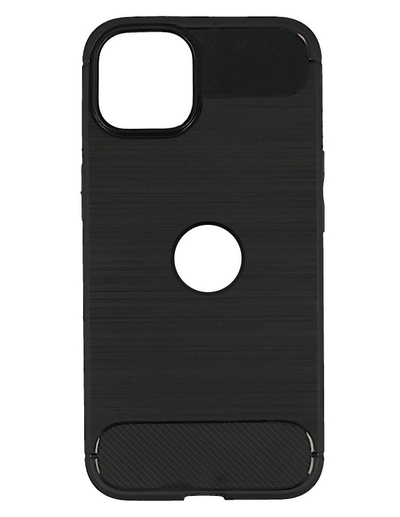 POWERTECH θήκη Carbon MOB-1865 για iPhone 14 Pro, μαύρη