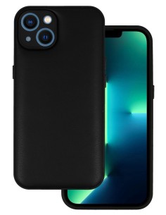 POWERTECH θήκη Leather 3D MOB-1869 για iPhone 14, μαύρη