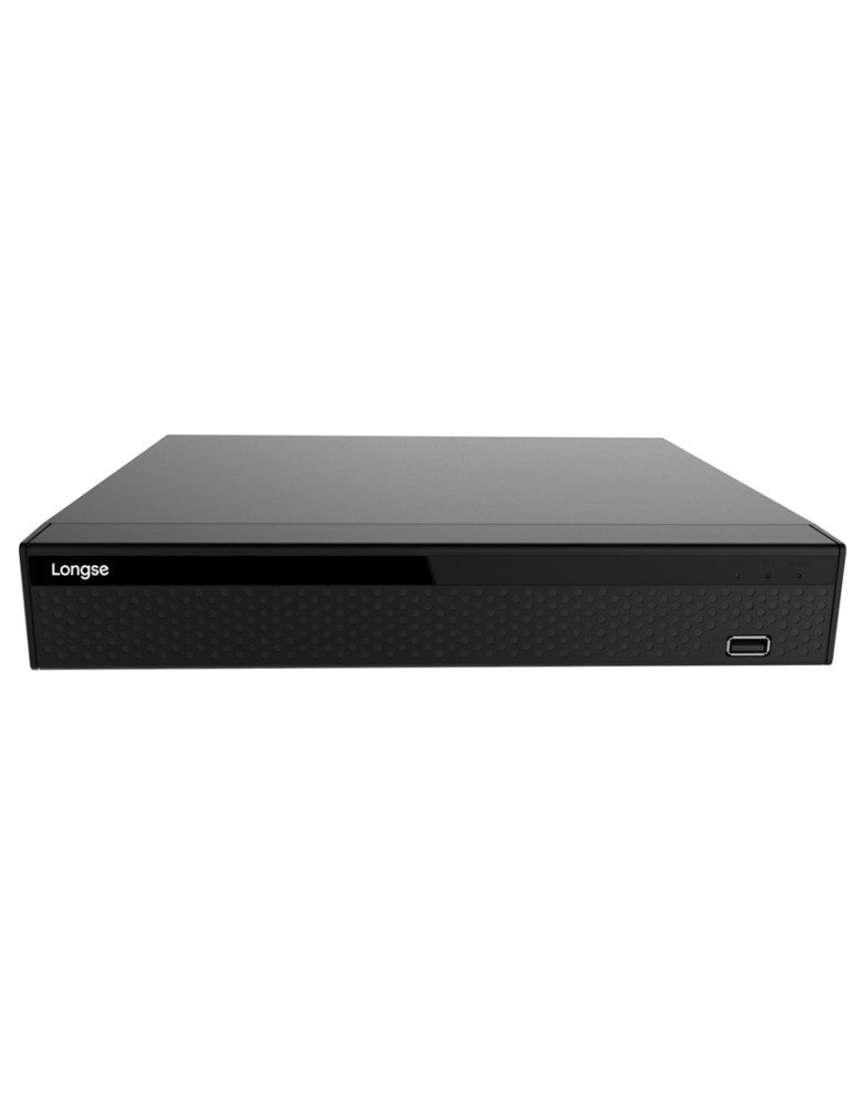 LONGSE NVR καταγραφικό NVR3016D1P8, 4K, H.265/H.264, 8 PoE κανάλια