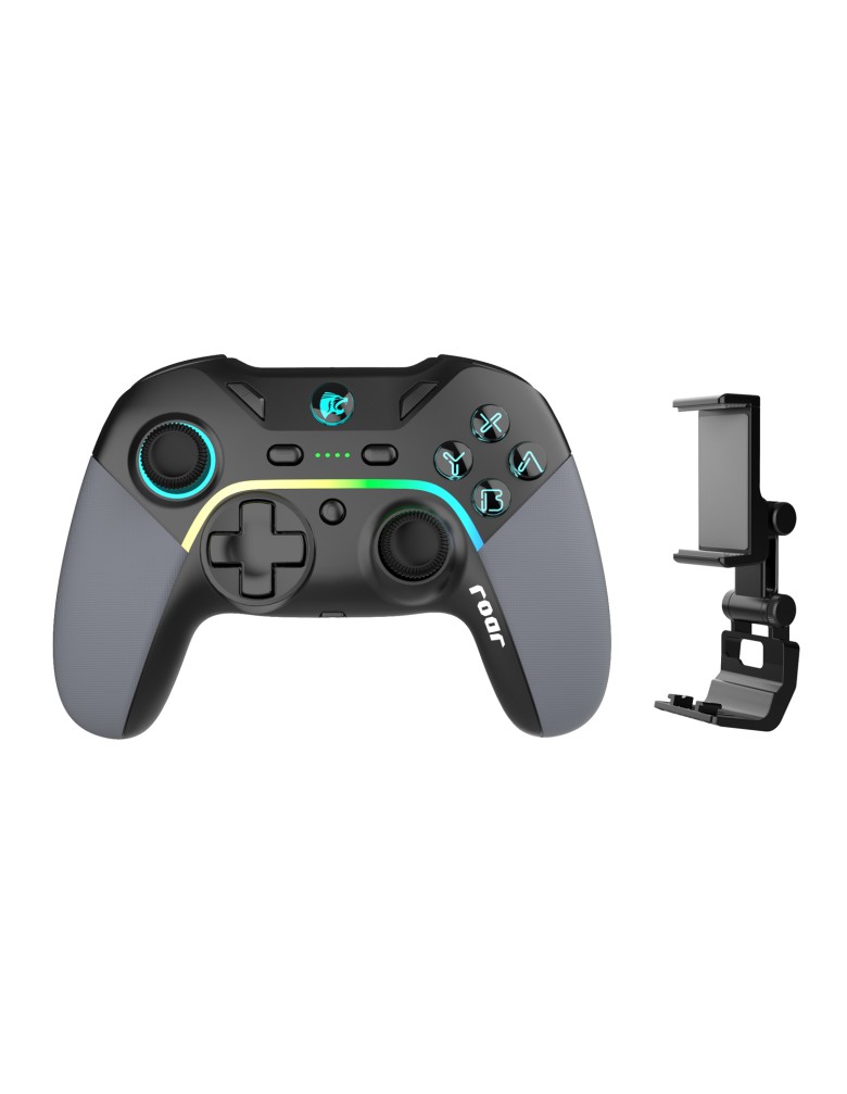 ROAR ασύρματο gamepad RR-0022, Switch/PC/iOS/Android, Bluetooth, μαύρο