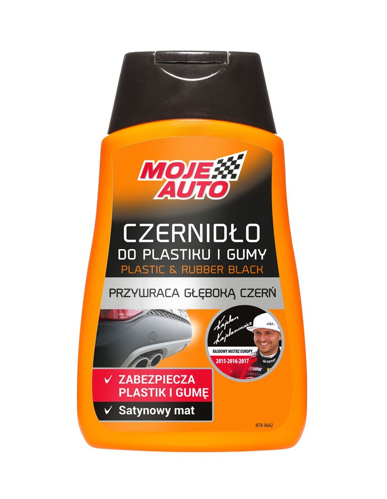 MOJE AUTO gel γυαλίσματος/προστασίας πλαστικών & ελαστικών 19-644, 250ml