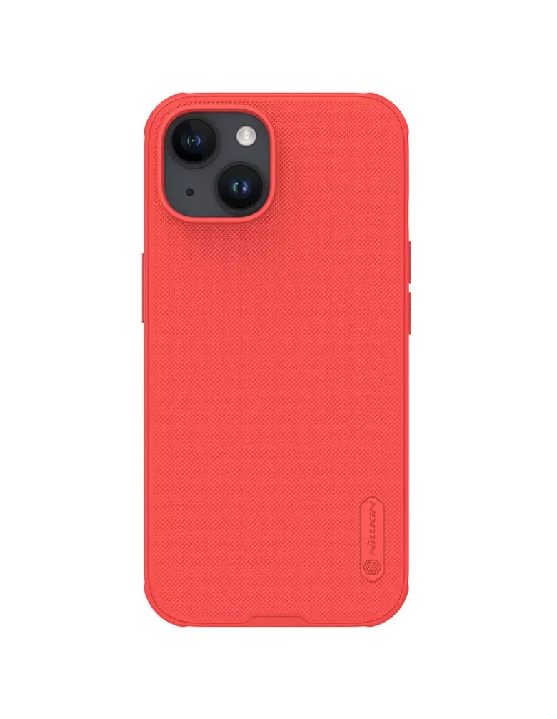 NILLKIN θήκη Super Frosted Shield Pro για iPhone 15, κόκκινη