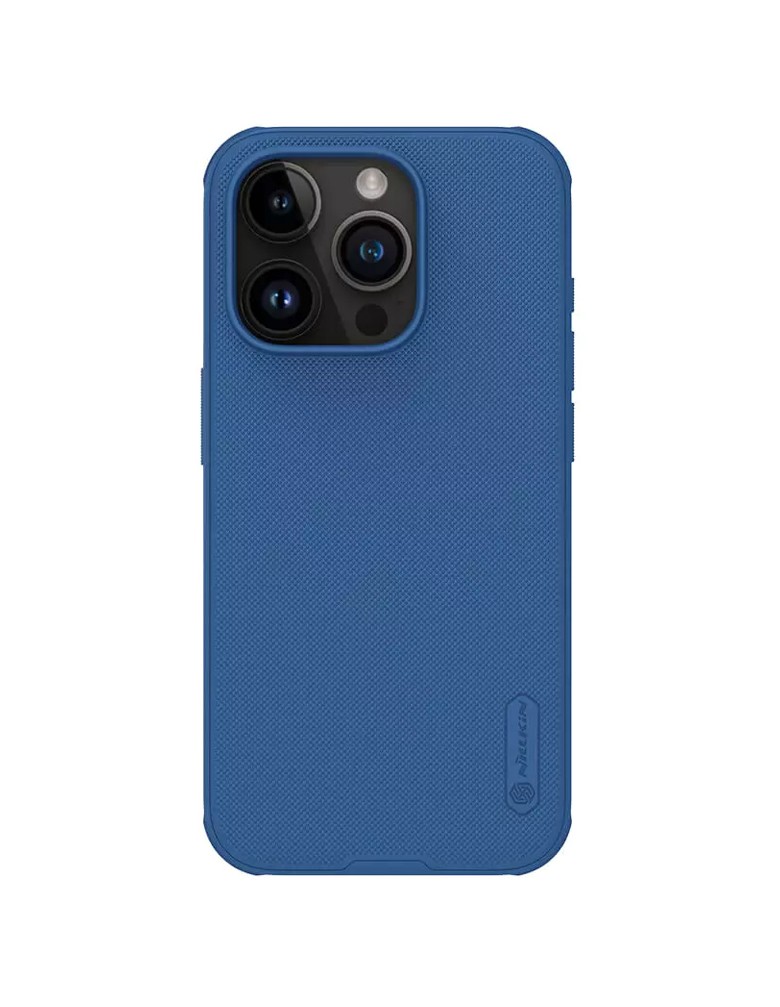 NILLKIN θήκη Super Frosted Shield Pro για iPhone 15 Pro, μπλε