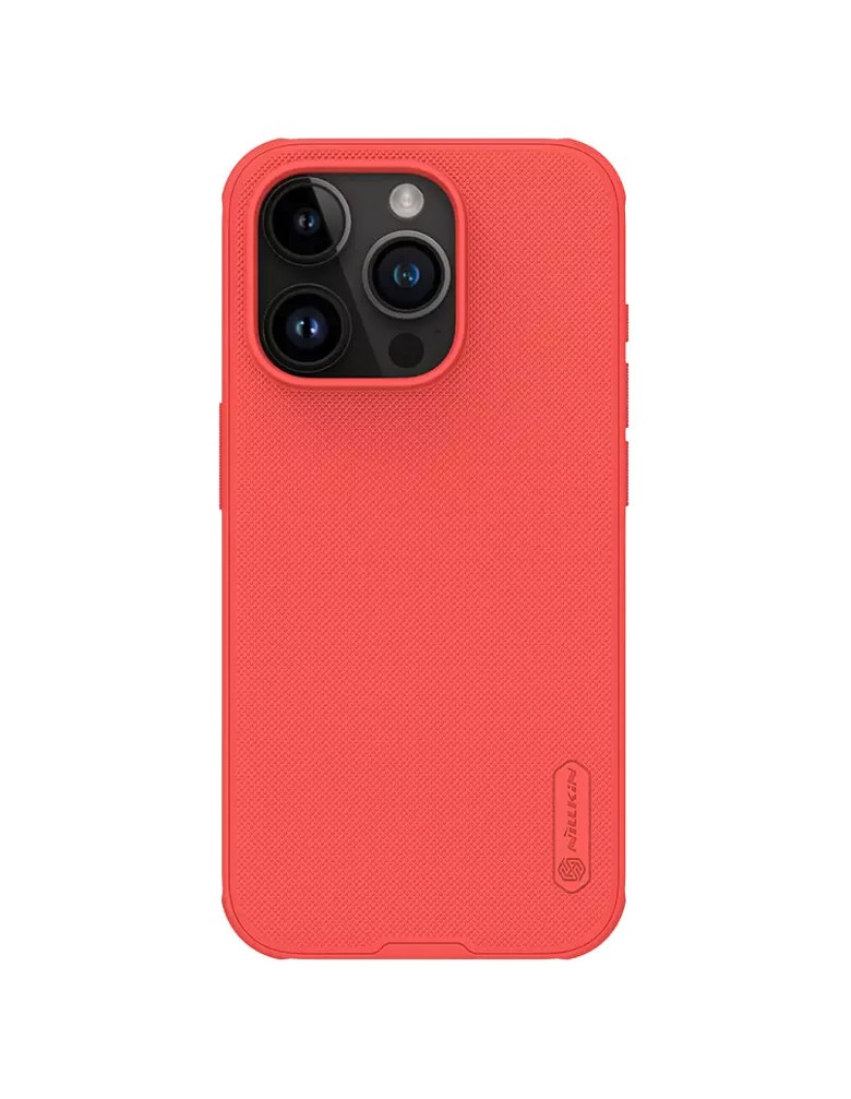 NILLKIN θήκη Super Frosted Shield Pro για iPhone 15 Pro, κόκκινη