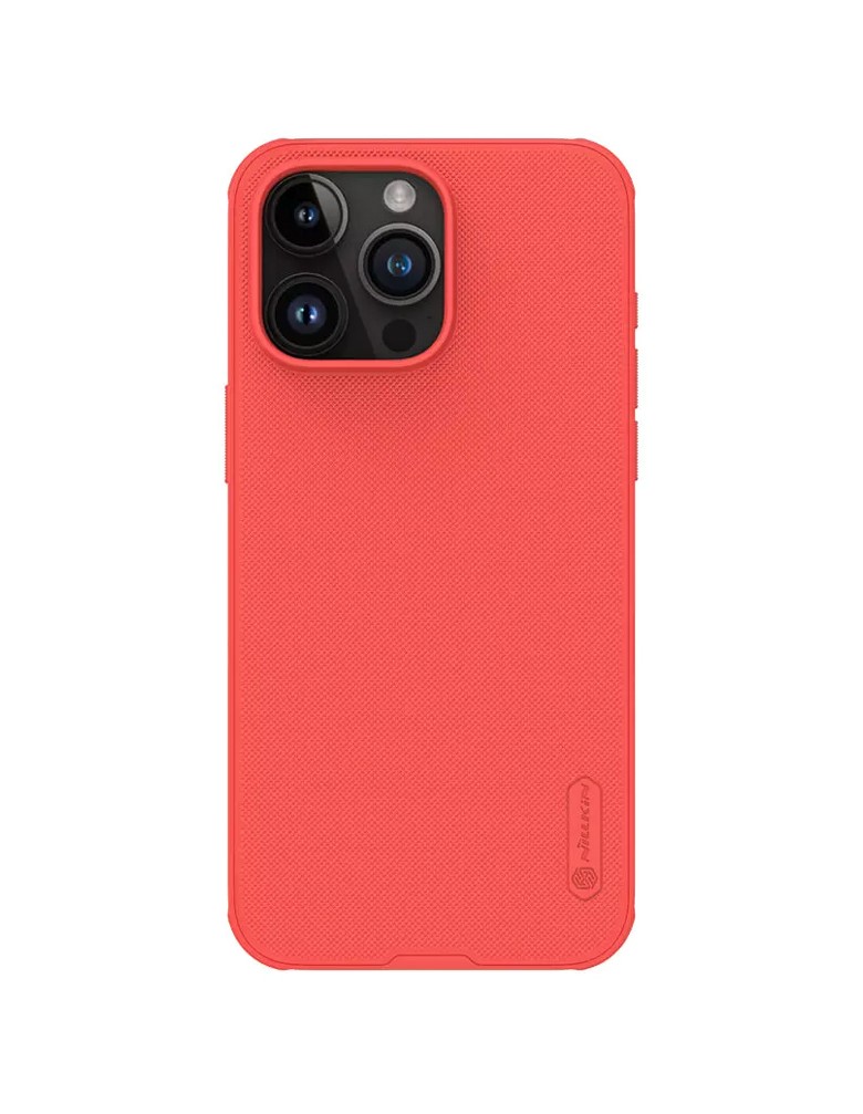 NILLKIN θήκη Super Frosted Shield Pro για iPhone 15 Pro Max, κόκκινη