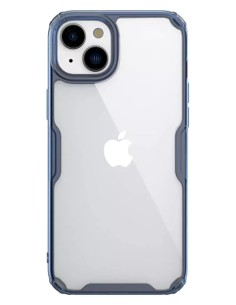 NILLKIN θήκη Nature Pro για iPhone 15, διάφανη-μπλε