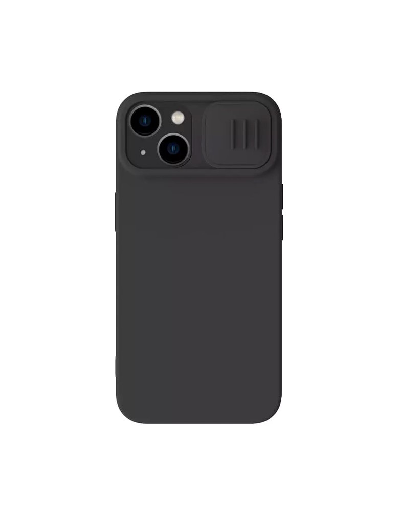 NILLKIN θήκη CamShield Silky Magnetic Silicone για iPhone 15 Plus, μαύρη