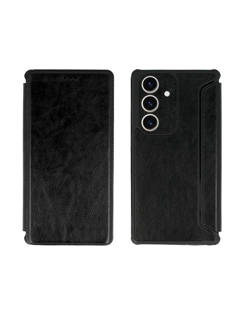 POWERTECH θήκη Razor Leather MOB-1911 για Samsung Galaxy A34 5G, μαύρη