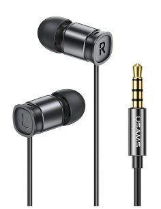 USAMS earphones με μικρόφωνο EP-46, 3.5mm σύνδεση, Φ6mm,...