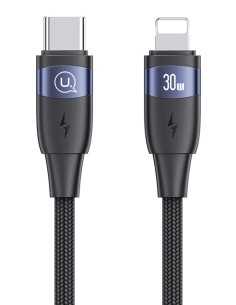 USAMS καλώδιο Lightning σε USB-C US-SJ634, 30W PD, 1.2m,...