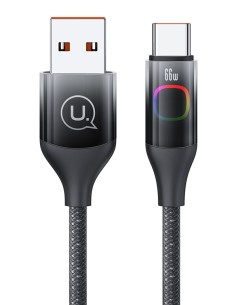 USAMS καλώδιο USB-C σε USB US-SJ636, 66W, 1.2m, μαύρο