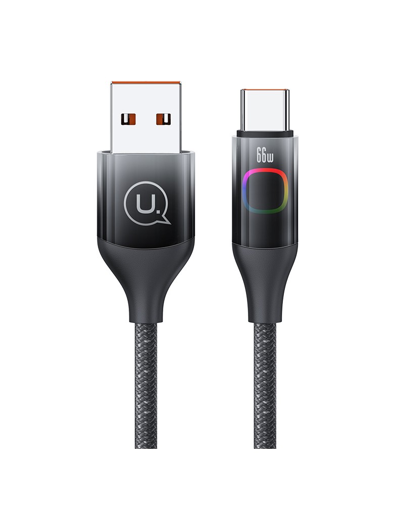 USAMS καλώδιο USB-C σε USB US-SJ636, 66W, 1.2m, μαύρο