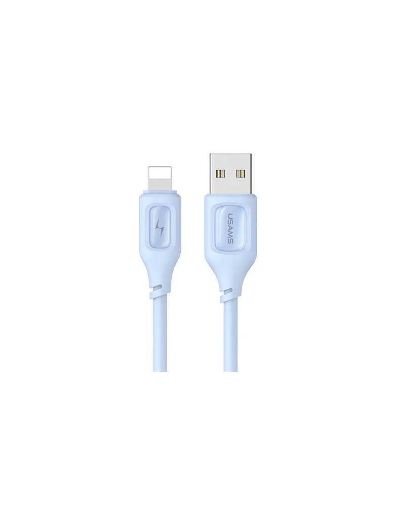 USAMS καλώδιο Lightning σε USB US-SJ618, 12W, 1m, μπλε