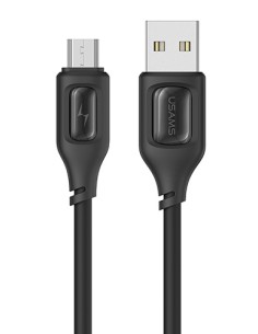 USAMS καλώδιο micro USB σε USB US-SJ620, 10W, 1m, μαύρο