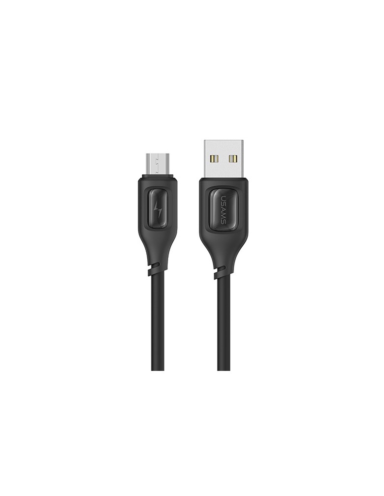 USAMS καλώδιο micro USB σε USB US-SJ620, 10W, 1m, μαύρο