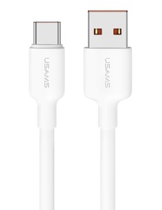 USAMS καλώδιο USB-C σε USB US-SJ601, 15W, 1m, λευκό