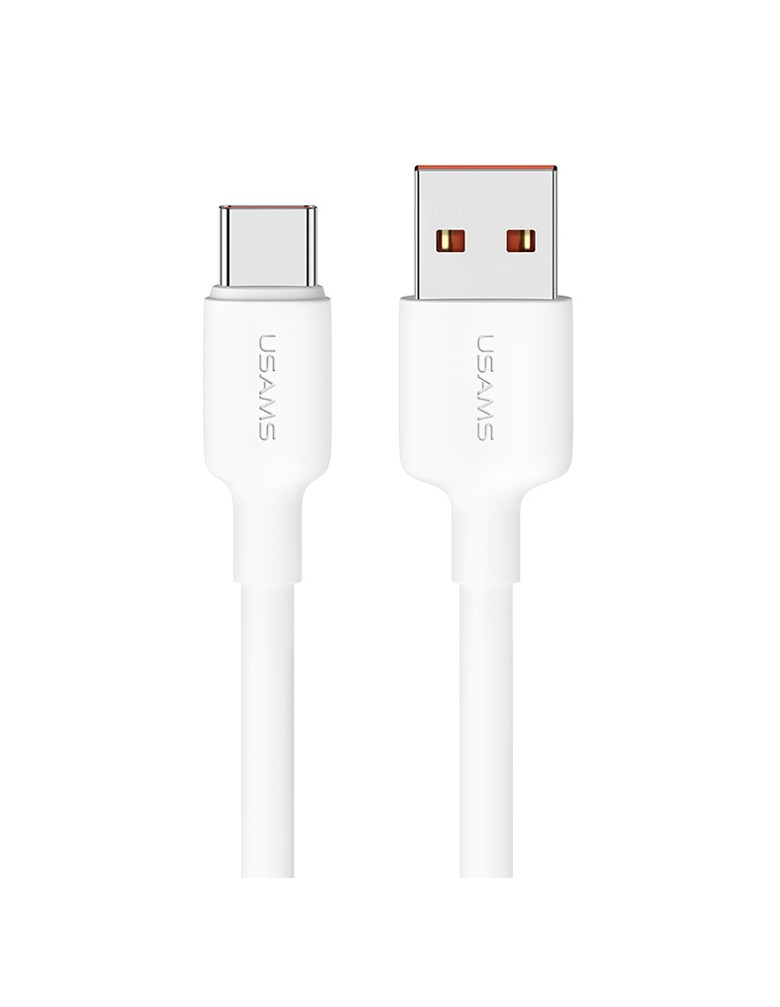 USAMS καλώδιο USB-C σε USB US-SJ601, 15W, 1m, λευκό