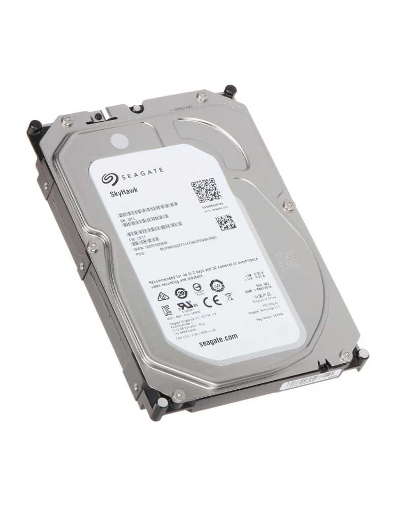 SEAGATE σκληρός δίσκος 3.5" Skyhawk Surveillance 4TB, 5900RPM, 6Gb/s, FR