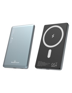 POWERTECH power bank PT-1171, 5000mAh, magnetic wireless,...