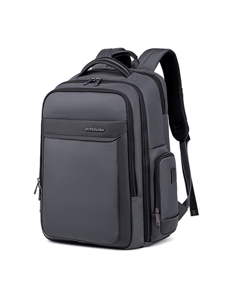 ARCTIC HUNTER τσάντα πλάτης B00544 με θήκη laptop 17", 40L, USB, γκρι