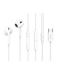 CELEBRAT earphones με μικρόφωνο E400, USB-C σύνδεση,...