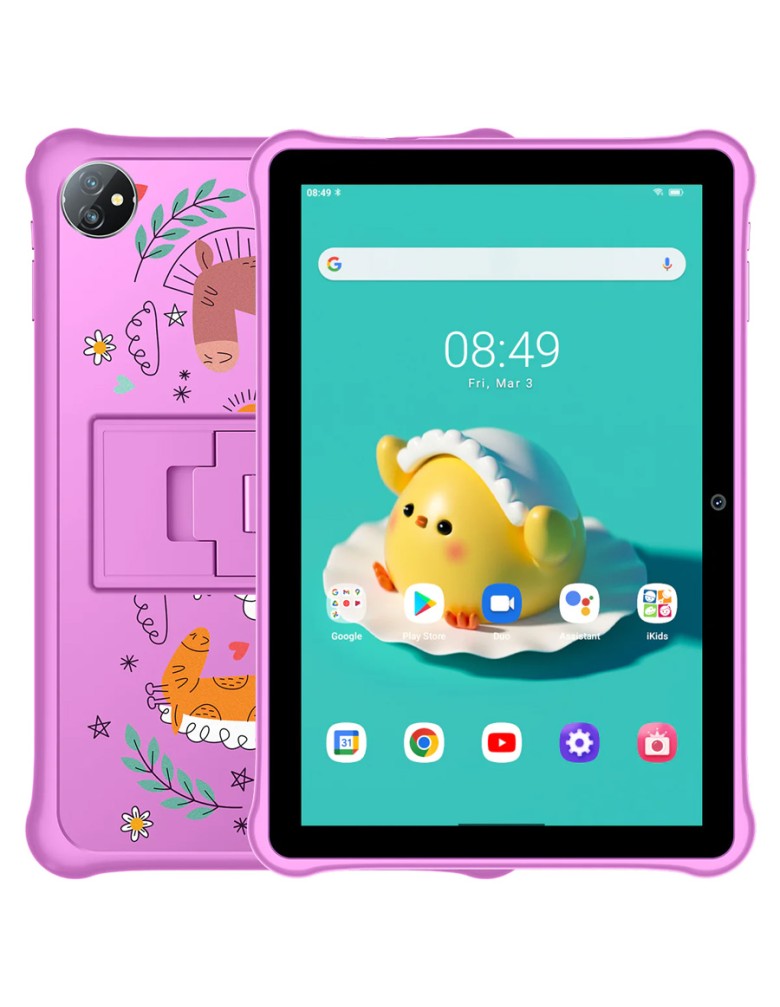 BLACKVIEW tablet Tab A7 Kids, 10.1", 3/64GB, Android 12, 6580mAh, ροζ