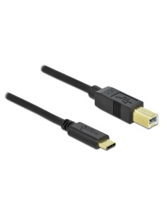 DELOCK καλώδιο USB-C σε USB Type B 83666, 480Mbps, 3m, μαύρο