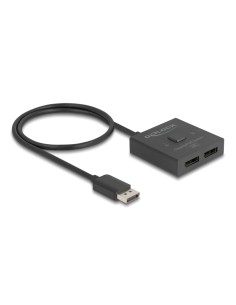 DELOCK DisplayPort switch 18906, 2 σε 1, bidirectional,...