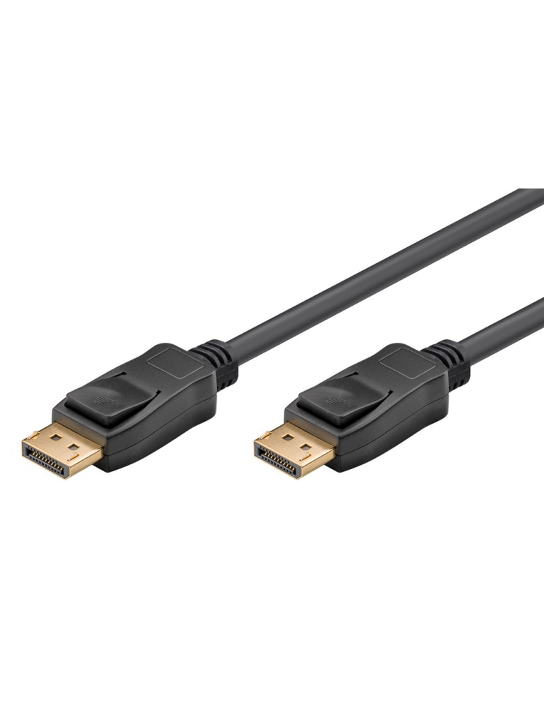 GOOBAY καλώδιο DisplayPort 64797, 8K/60Hz, 32.4 Gbps, 1m, μαύρο