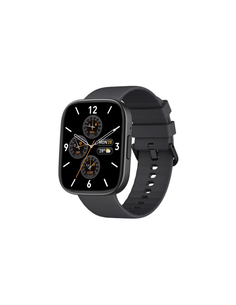 ZEBLAZE smartwatch GTS 3 Plus, heart rate, 2.15" AMOLED, IP68, μαύρο