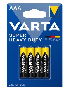 VARTA μπαταρίες Zinc Carbon Super Heavy Duty, AAA/R03,...